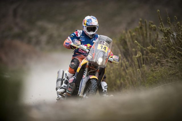Sam Sunderland KTM 450 RALLY Dakar 2017