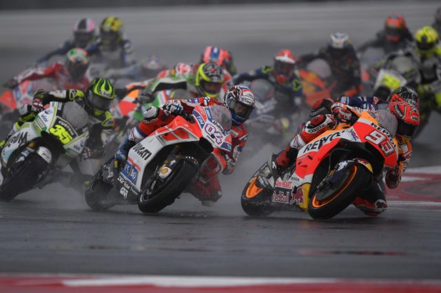 marquez track rain