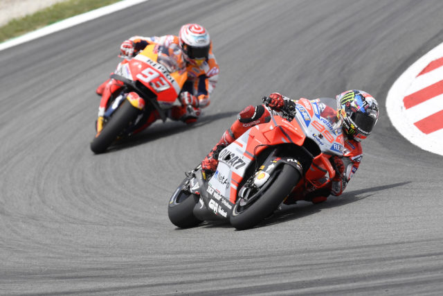 Lorenzo and Marquez