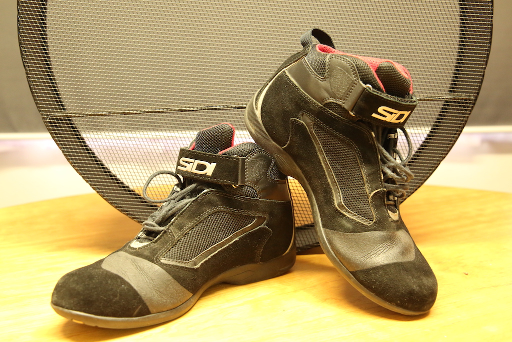 sidi gas motorcycle riding shoe