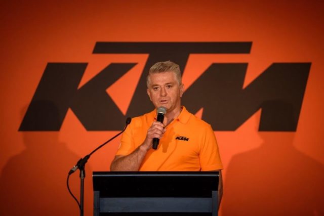 Jeff Leisk, General Manager, KTM Group Australia and New Zealand