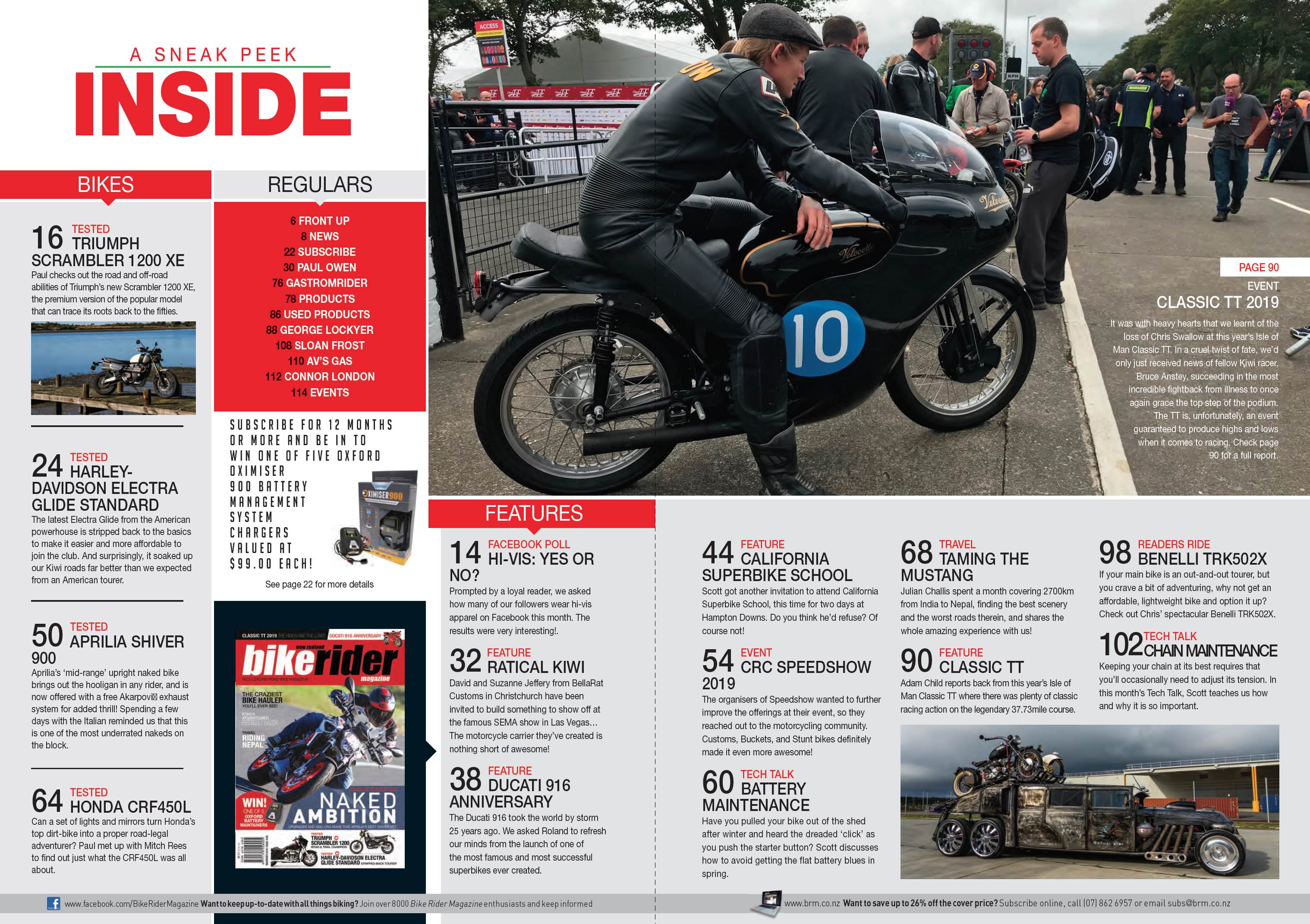 adventure bike rider magazine subscription