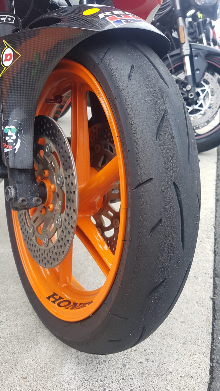 Dunlop Sportmax Alpha14 Hypersport Tyres Product Review Bike Rider