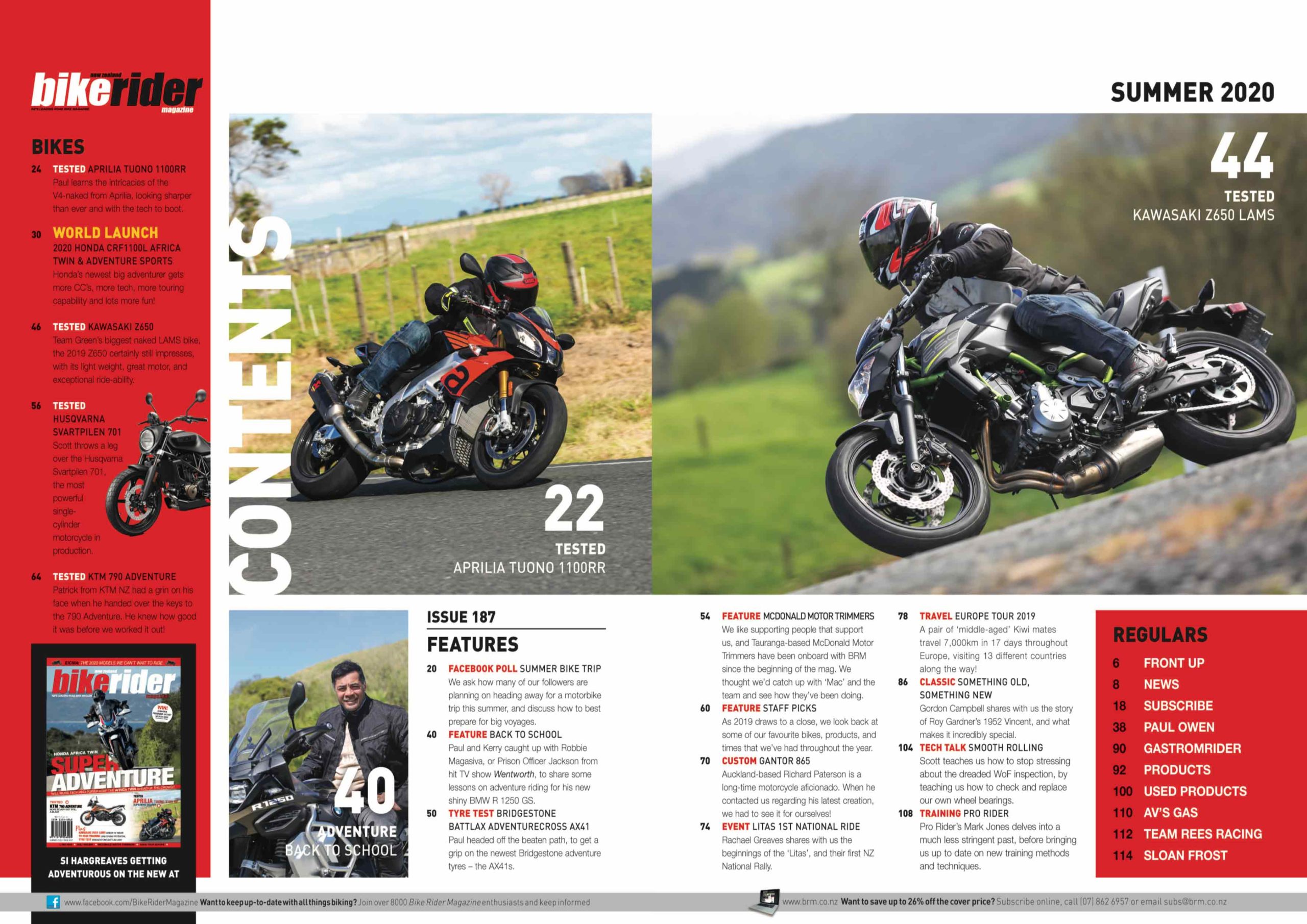 adventure bike rider magazine subscription