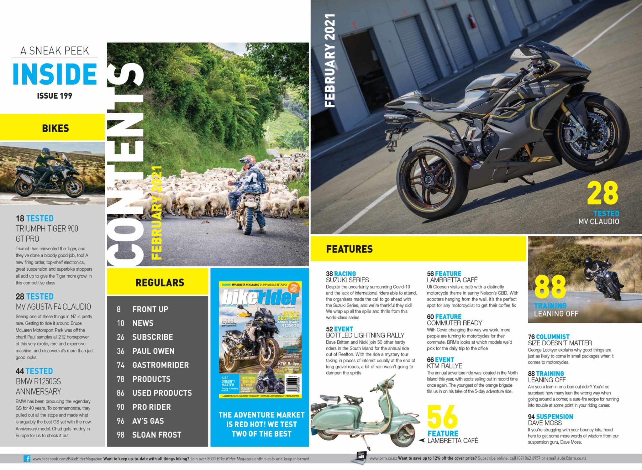 adventure bike rider magazine subscription