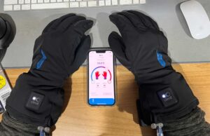 IXON heated motorcycle gloves