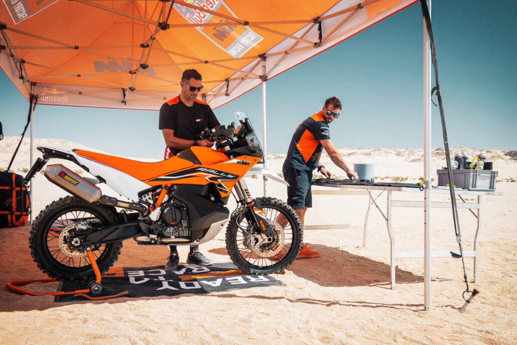 KTM Rally competition