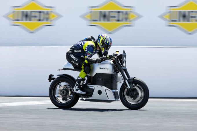 Jed Metcher Gardner Straight C-Series Savic Motorcycle