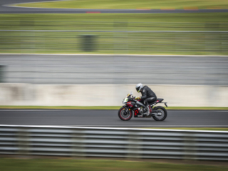 Aprilia RS457 track test