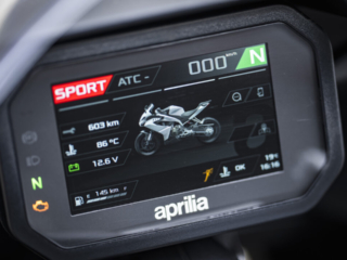 Aprilia RS457 tft screen