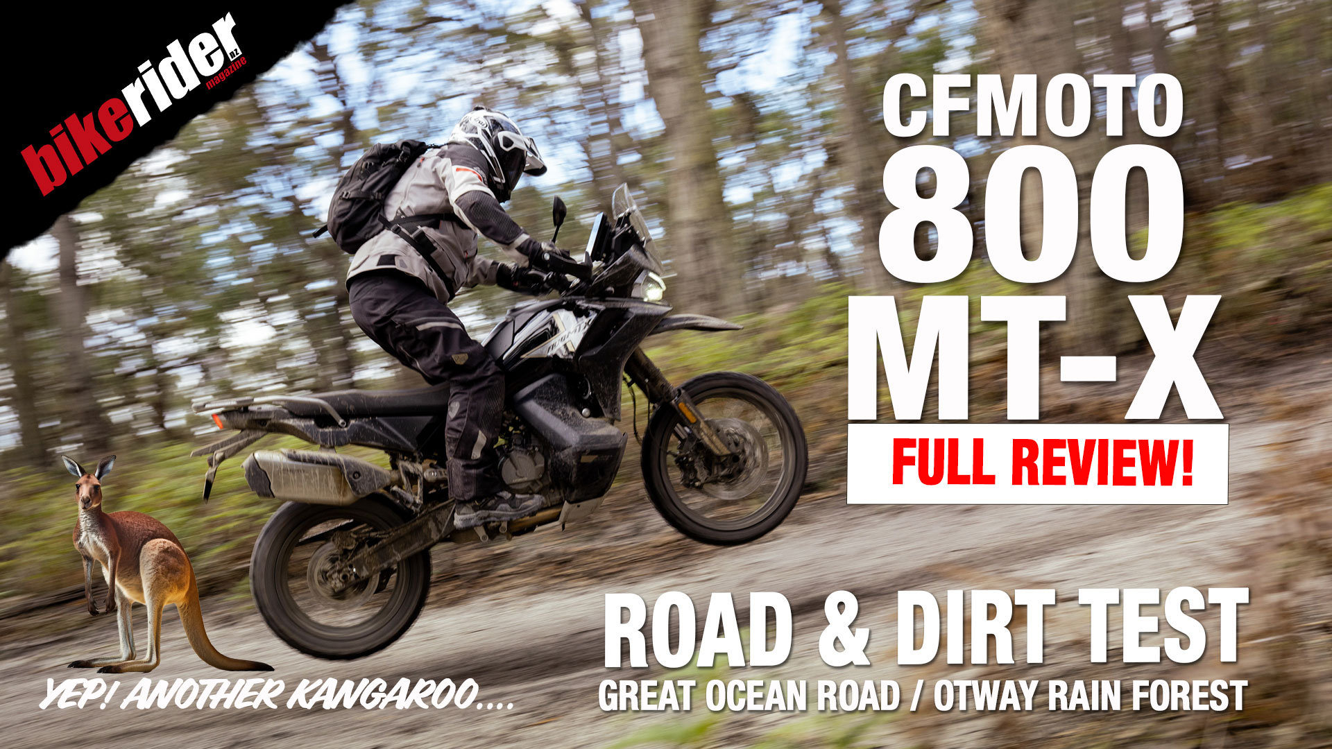 CFMoto 800MTX Review dirt road adventure