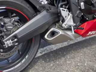 2025 Honda CBR650R E-Clutch exhaust