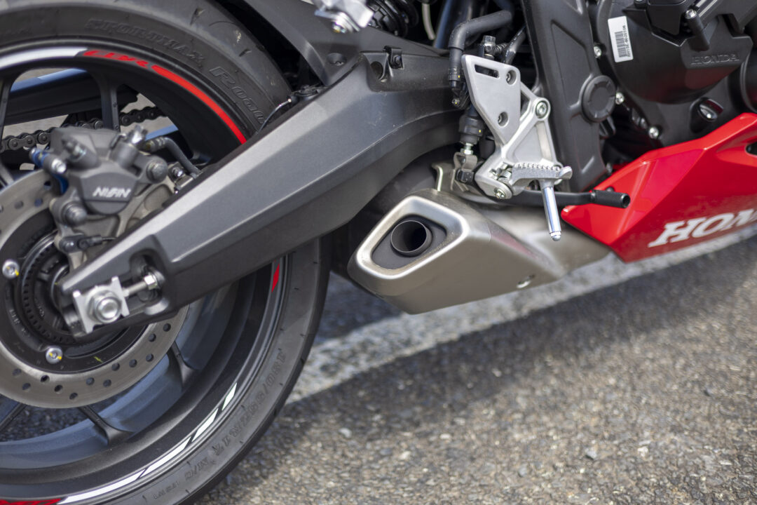 2025 Honda CBR650R E-Clutch exhaust