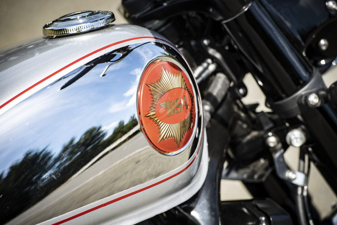 BSA Gold Star tank