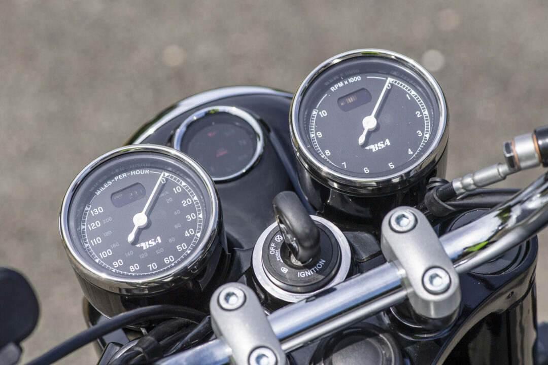 BSA Gold Star clocks