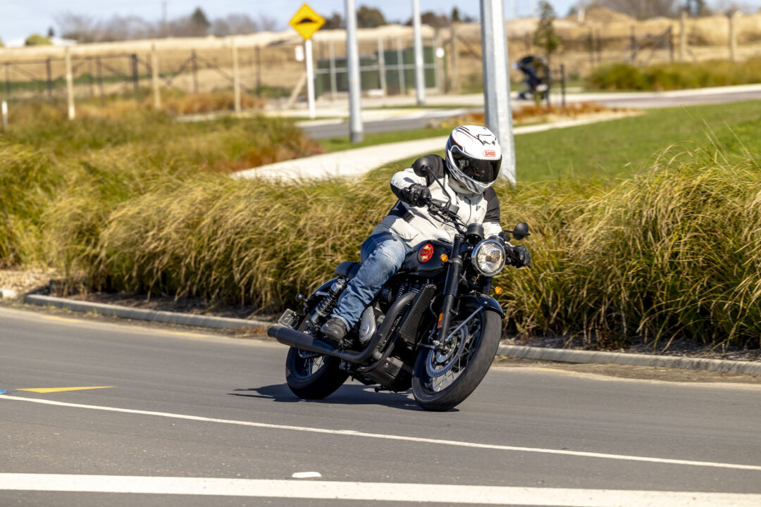 BSA Gold Star action cornering