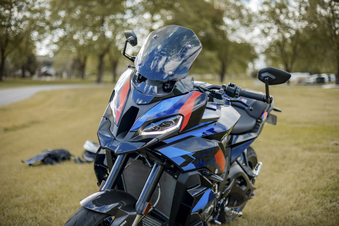 BMW M1000XR review headlights