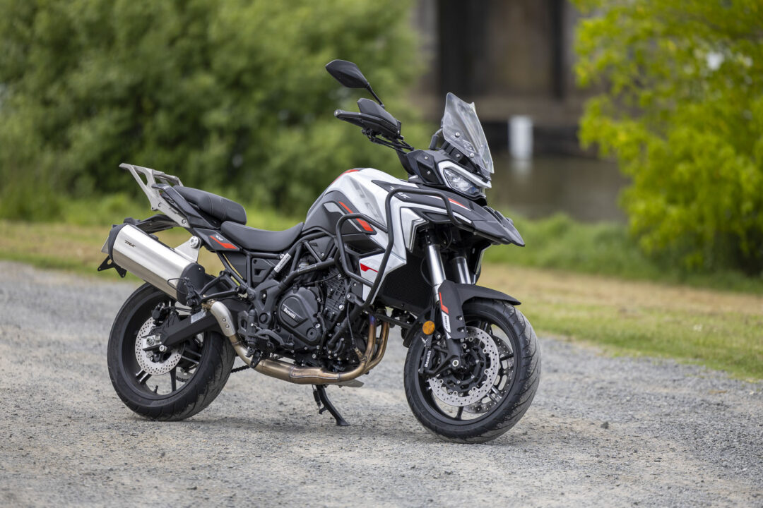 Benelli TRK702 parked gravel nz