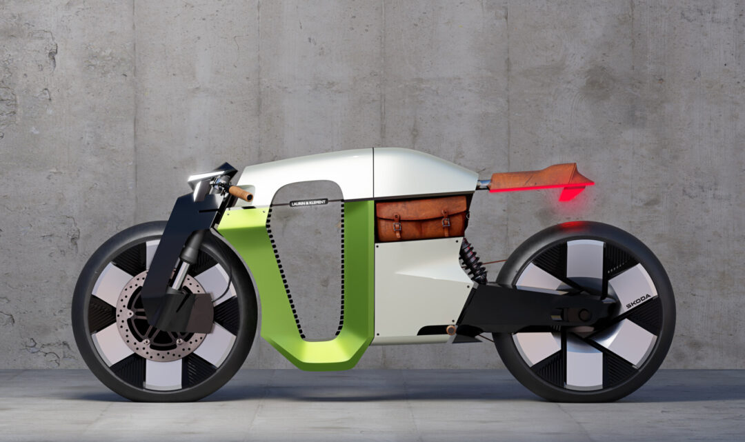 Skoda concept bike Slavia B Café Racer