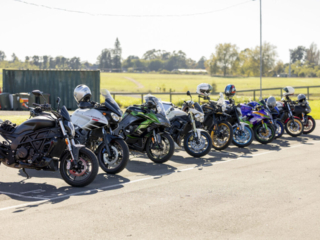 Road Safe motorcycle training, Hamilton kart track, Waipa District Council, Waikato District Council and Hamilton City Council, assembled bikes