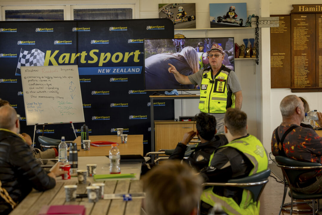 Road Safe motorcycle training, Hamilton kart track, Waipa District Council, Waikato District Council and Hamilton City Council