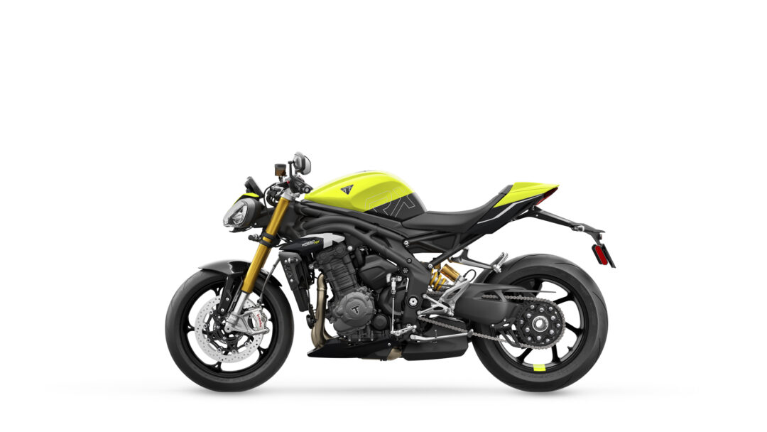 Triumph Speed Triple 1200RX yellow