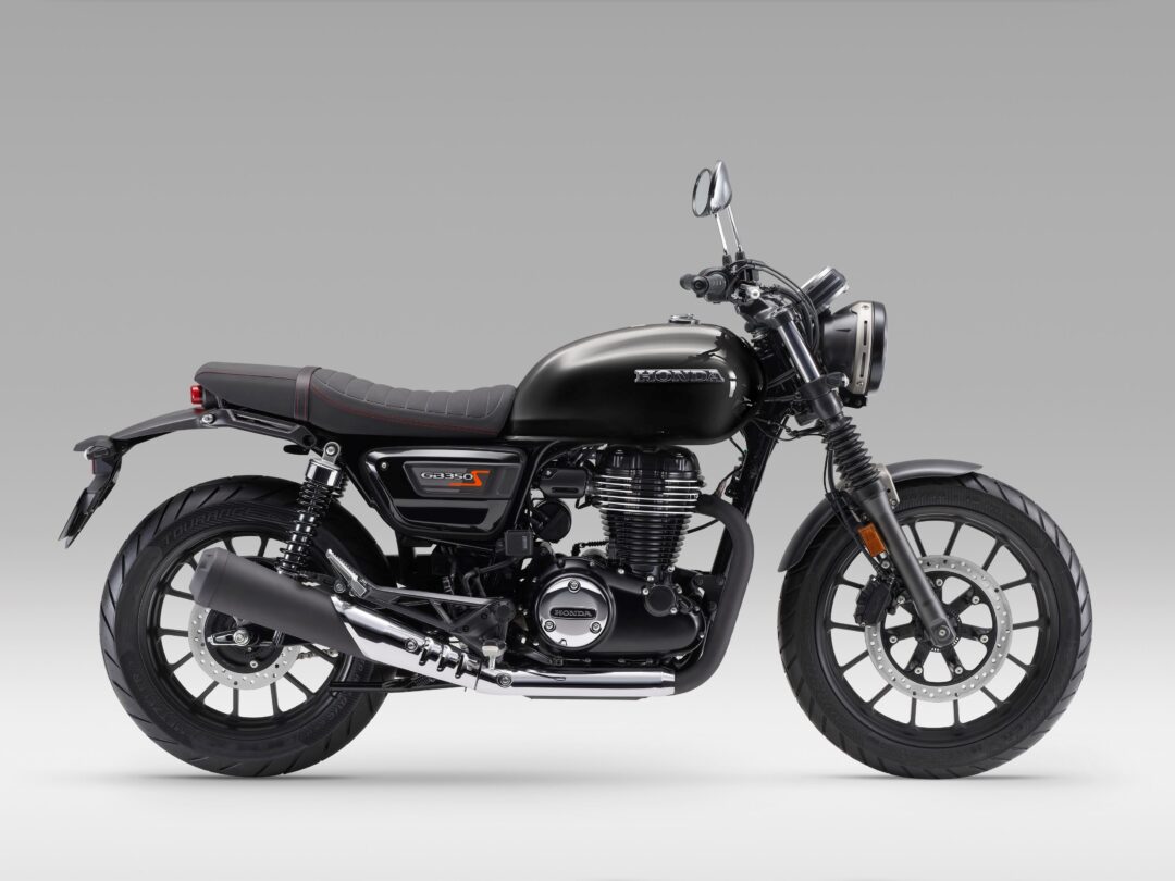 25YM Honda GB350S black with brown saddle