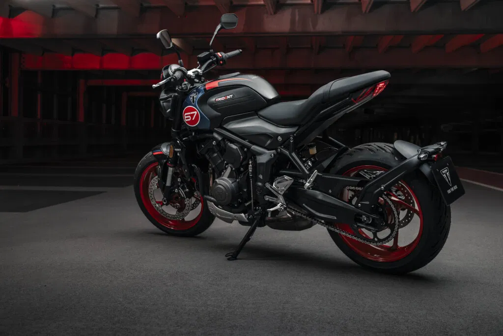 Triumph Trident 660 Triple Tribute Edition
