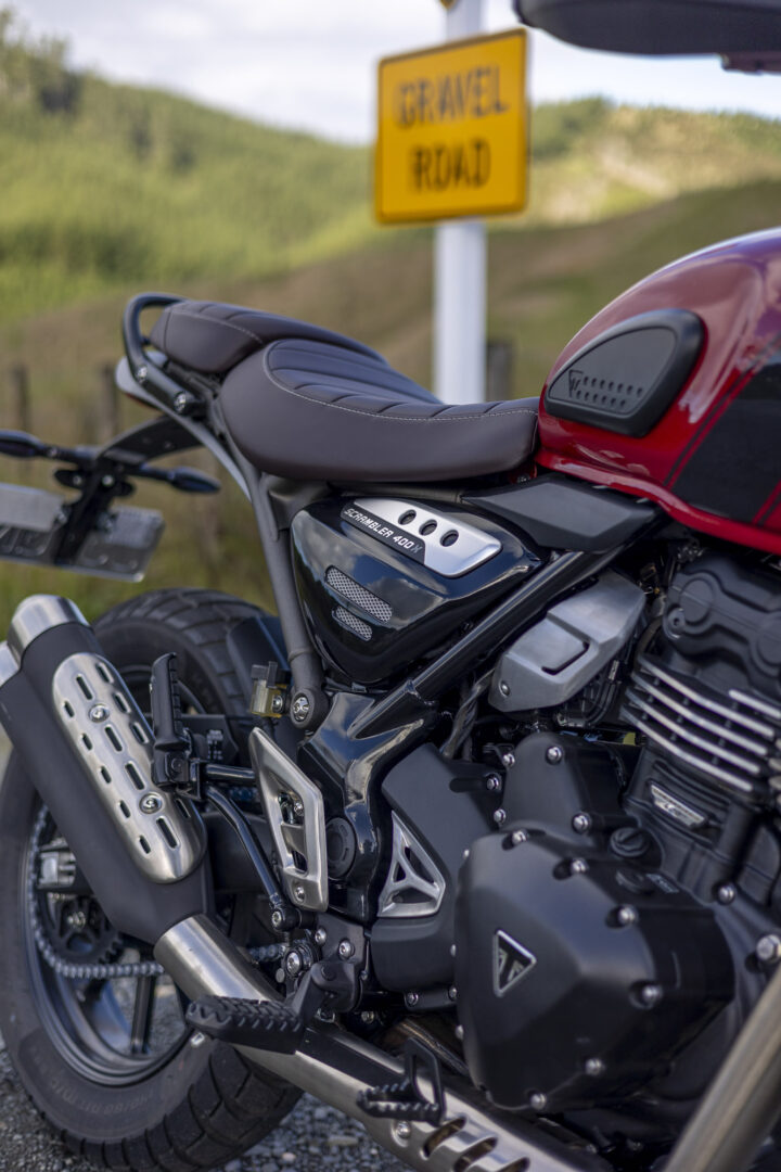 Triumph Scrambler 400X scenic