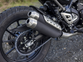 Triumph Scrambler 400X exhaust