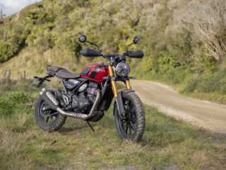 Triumph Scrambler 400X scenic