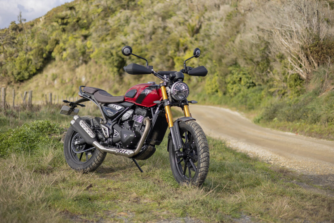 Triumph Scrambler 400X scenic