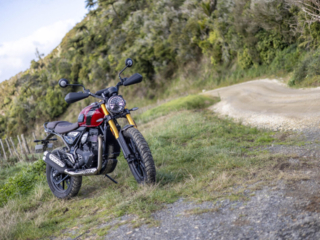 Triumph Scrambler 400X scenic