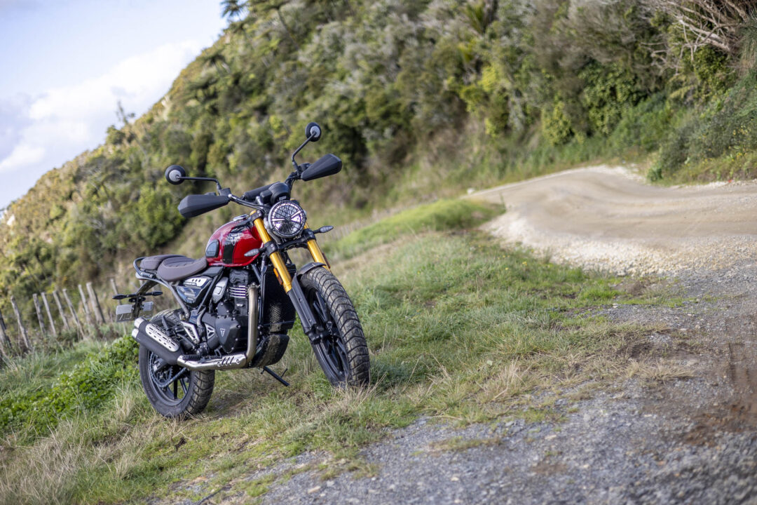 Triumph Scrambler 400X scenic