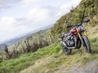 Triumph Scrambler 400X scenic