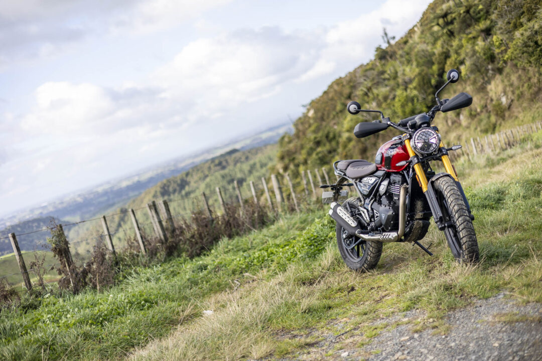 Triumph Scrambler 400X scenic