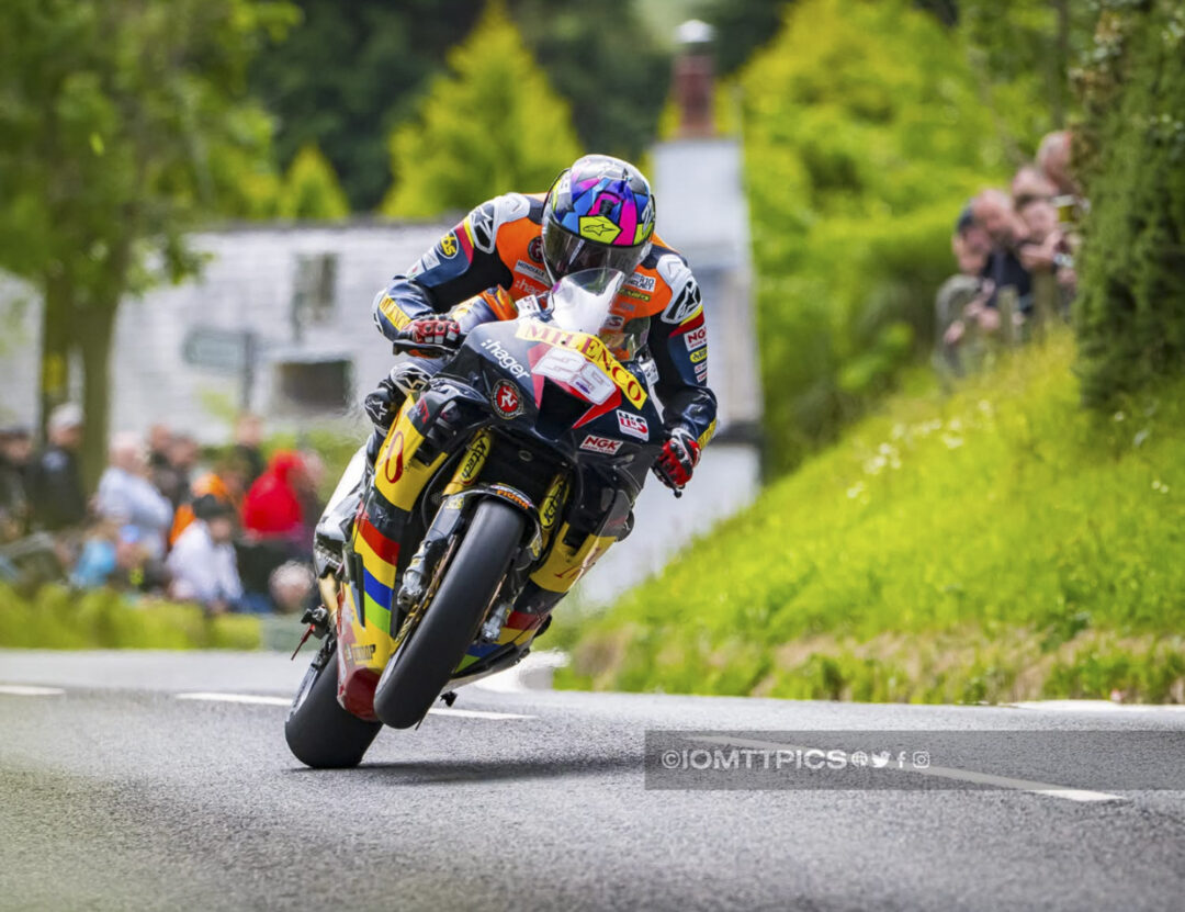 Mitch Rees at the TT