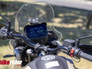 Moto Guzzi V85TT Travel TFT dash and adjustable screen BRM NZ
