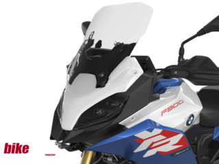 BMW F900XR adjustable windscreen on 2025 model.