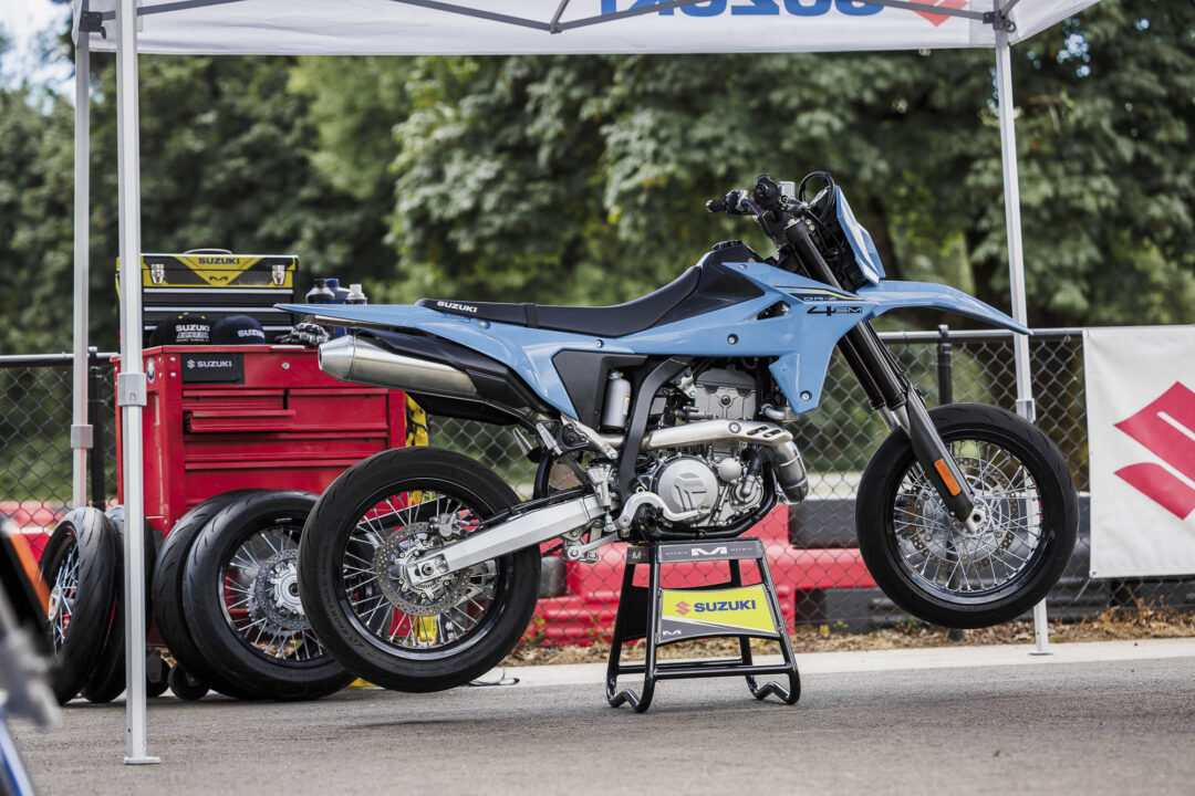 2025 Suzuki DR-Z4SM pit