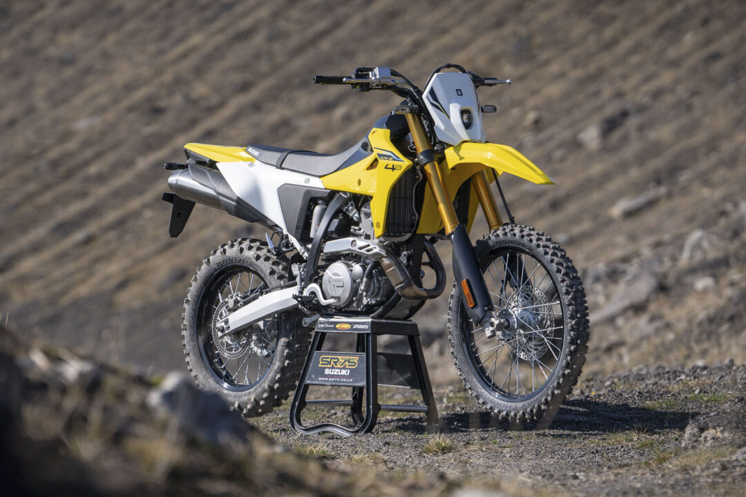 2025 Suzuki DR-Z4S action trail static