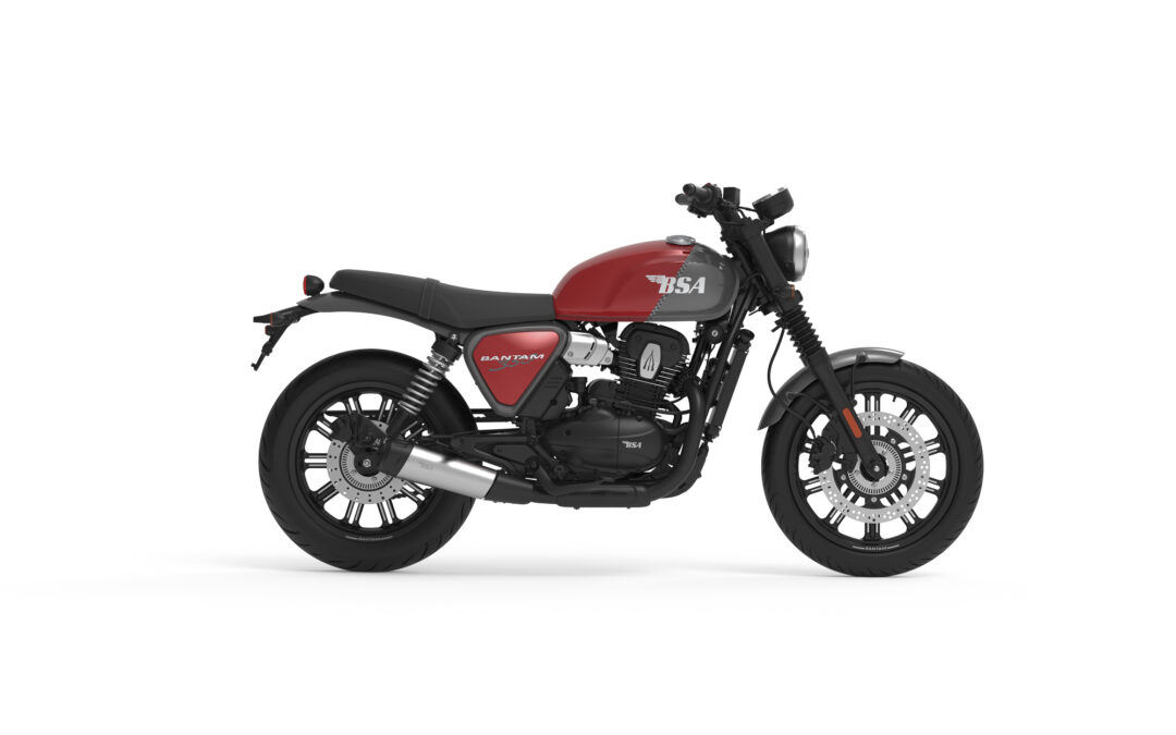 BSA Bantam 350 red