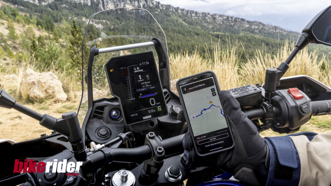 2025 Yamaha Ténéré 700 GPS phone connect