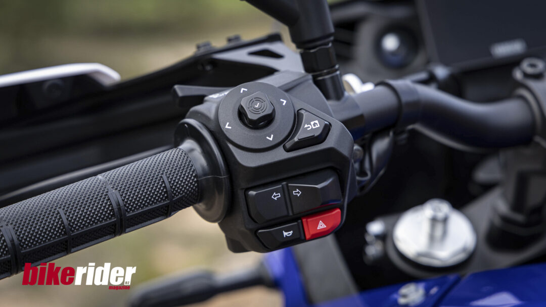 2025 Yamaha Ténéré 700 new switchgear