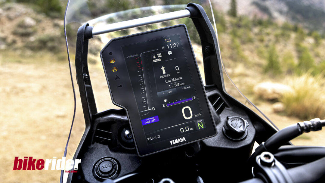 2025 Yamaha Ténéré 700 TFT dash