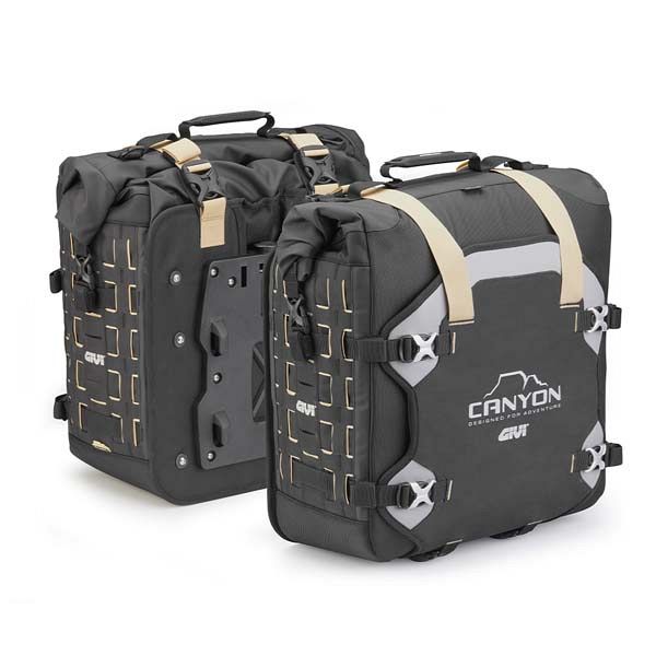 Givi Canyon adventure soft panniers