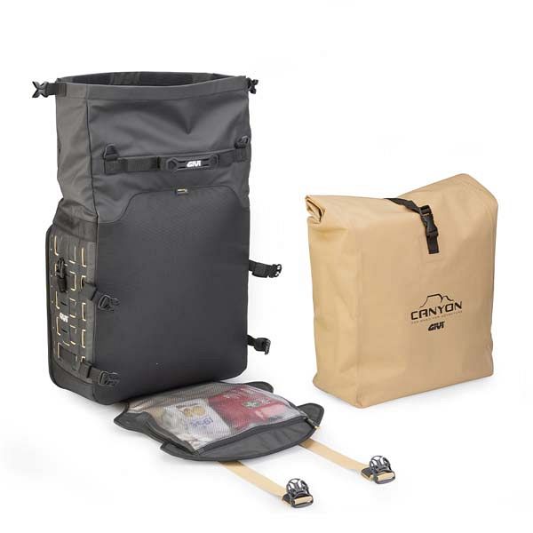 Givi Canyon adventure soft panniers