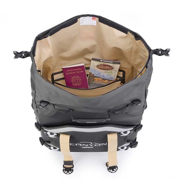 Givi Canyon adventure soft panniers inside