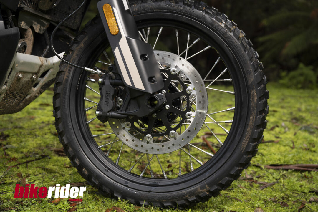 CFMoto 800MT-X off-road review brakes