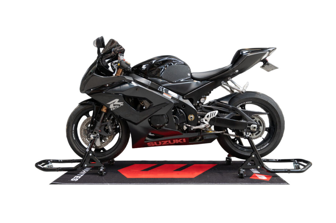 Whites dolly paddock stand review GSXR on stands